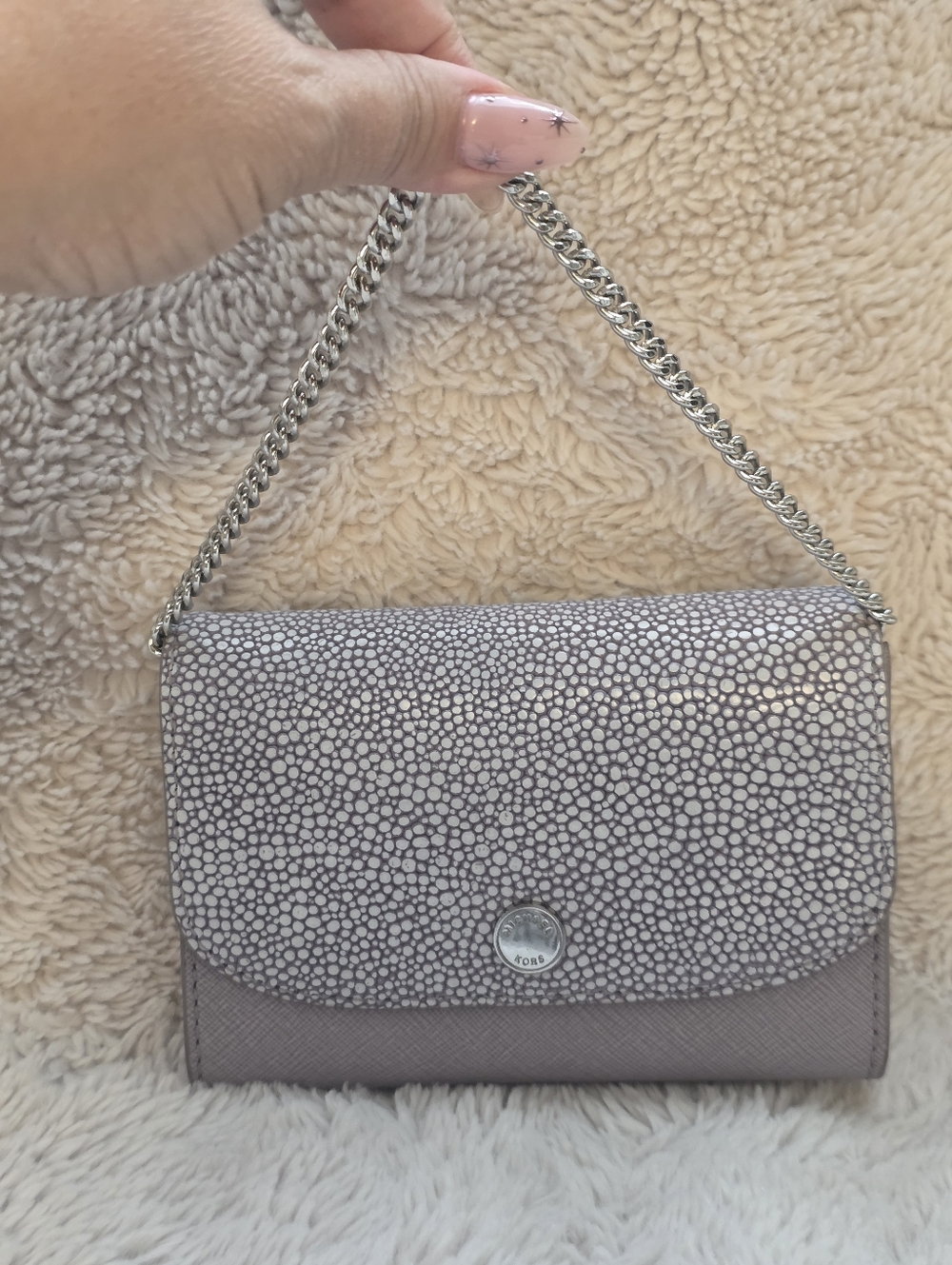 Michael Kors Wallet (Juliana 3-in-1 Small Saffiano Leather In Lilac/ Lavender)
